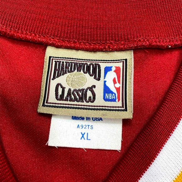 VTG‎ Atlanta Hawks Warm Up Jersey Shirt - Picture 6 of 7